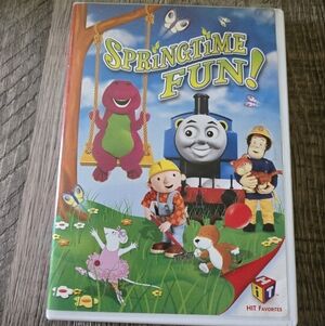 Thomas Barney Bob the Builder DVD HIT Favorites Springtime Fun Kids Movie